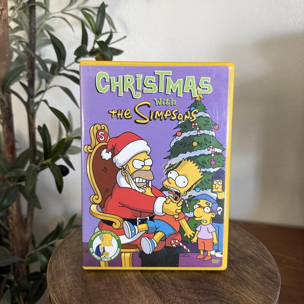 Christmas with The Simpsons DVD 2003 Mr. Plow Holiday Classic Episodes